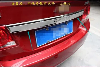 

High quality Rear Trunk Lid Trim stainless steel Lid Cruze 2009 2010 2011 2012 2013 2014 fast ship