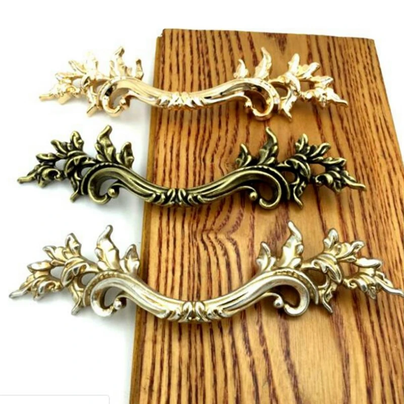 

1PC Vintage Dresser Knob Antique Closet Drawer Pulls Handle Furniture Hardware ZJM9313