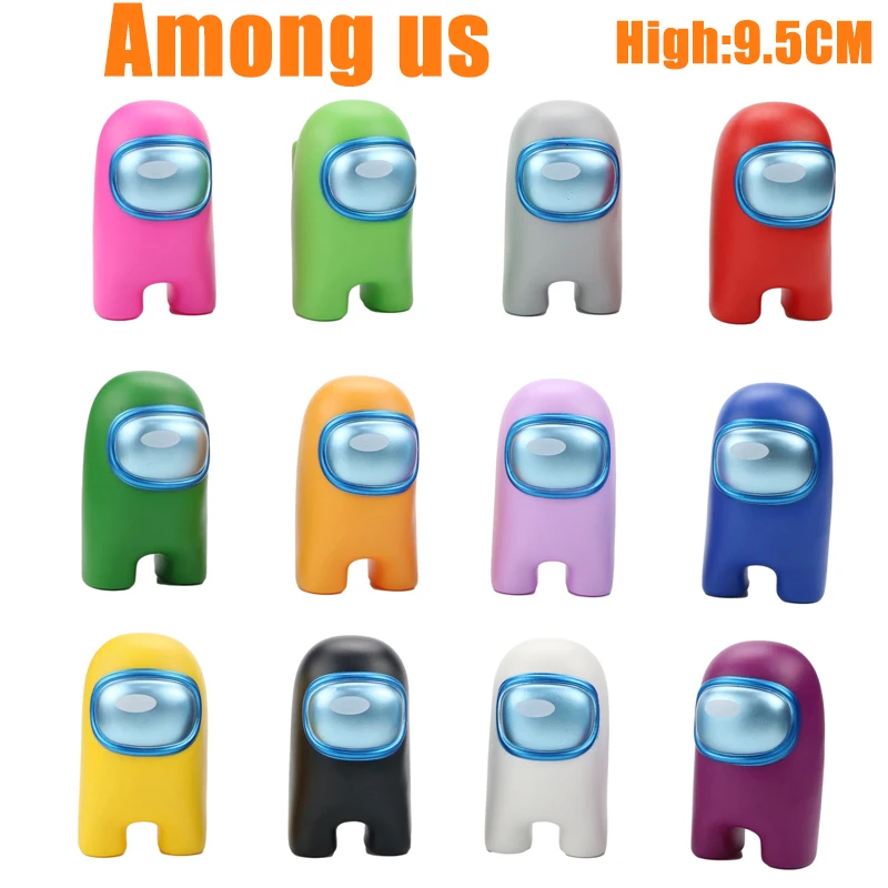 

Kids Toys Desk Game 12pcs/lot Among Us Dolls Figures Model Toys Computer Desktop Accessories Christmas Gifts For Children