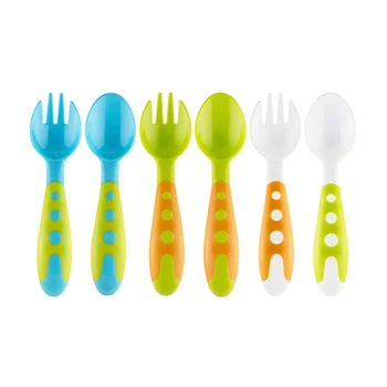 

Toddler Utensils Baby Spoons & Baby Forks Set with Baby Utensils CASE | Baby Spoon and Baby Fork Set