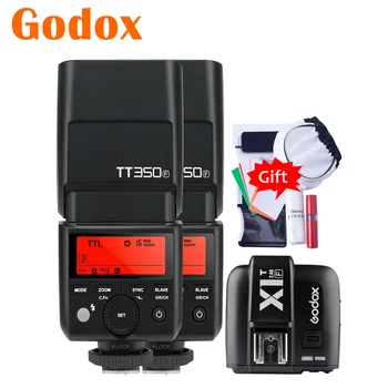 

Godox Mini TT350F TT350-F 2.4G TTL HSS Camera Flash Speedlite X1T-F Transmitter For Fujifilm X-Pro1 X-Pro2 X-T20 X-T2 X-T1