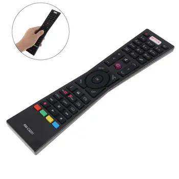 

IR RM-C3231 433MHZ Replacement TV Remote Control with NETFLIX Button Suitable for Currys JVC Smar TV LT24C656 / LT24C661