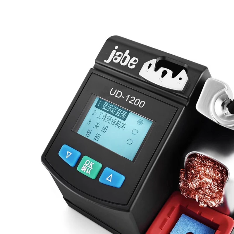 

Jabe UD-1200 Precision Lead-free Soldering Station 110V 200V AU EU UK US Plug English Menu