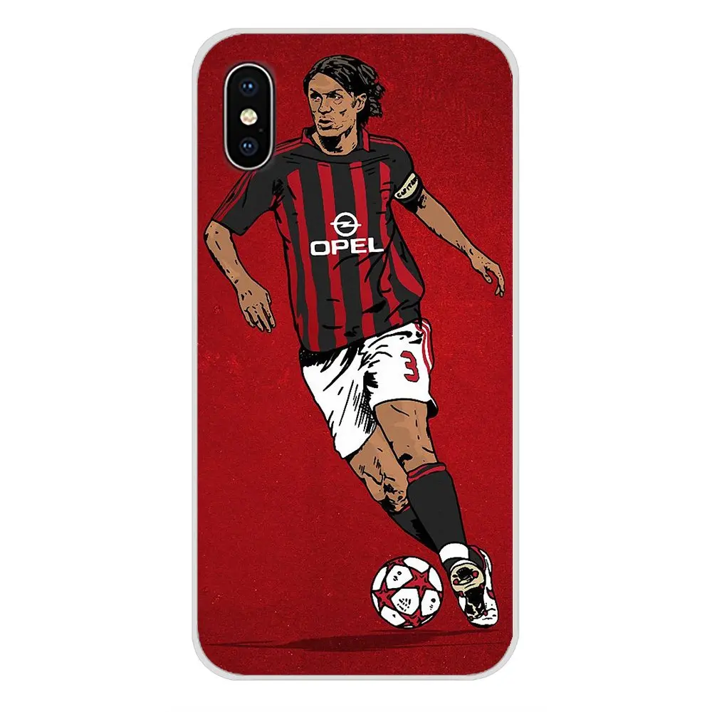 Футбольная звезда Paolo Maldini для Xiaomi Redmi 4A S2 Note 3 3S 4 4X5 Plus 6 7 6A Pro Pocophone F1 аксессуары чехлы для телефонов
