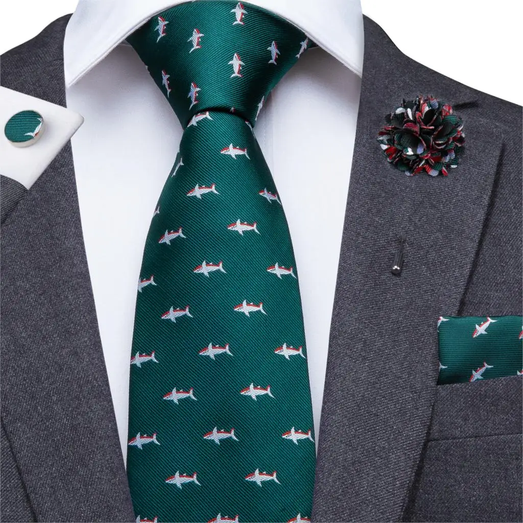 Hi-Tie бутоньерки Handky запонки набор галстуков для мужчин шелк Пейсли Цветочные красочные розовые 17 видов стилей мужские галстуки для свадьбы