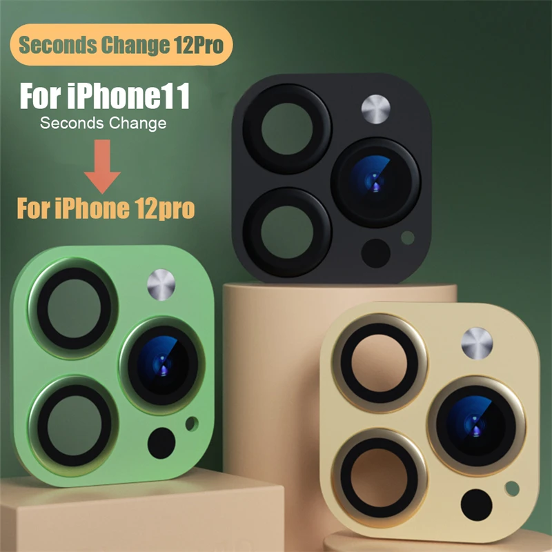 Update Modified Lens Cover For iPhone 11 Second Change 12 Pro