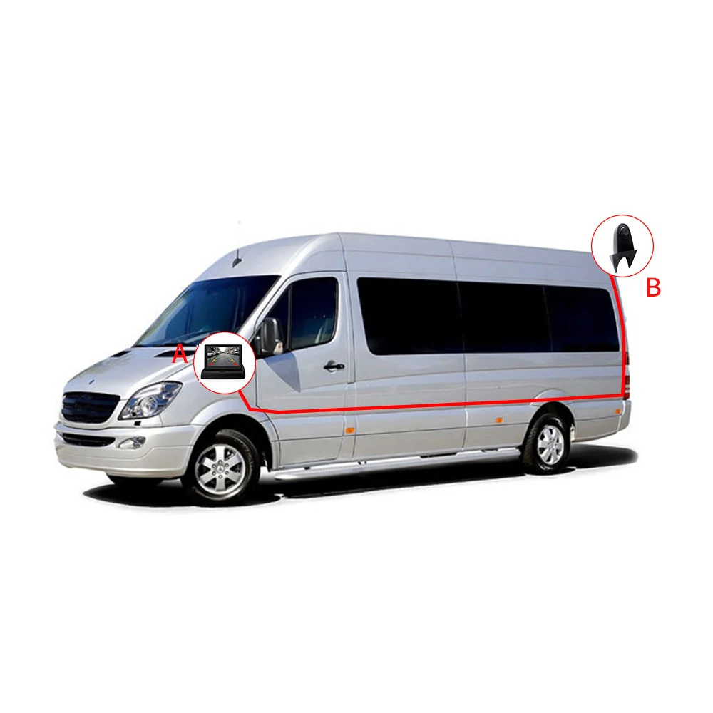 Камера заднего вида для Mercedes Benz Sprinter инфракрасная камера автомобилей на колесах