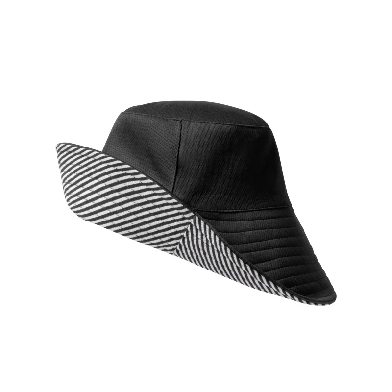 Dames bucket hat gestreept met brede rand opvouwbare zonbescherming_voghion.com