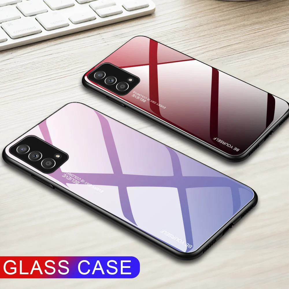 Glass cases with display