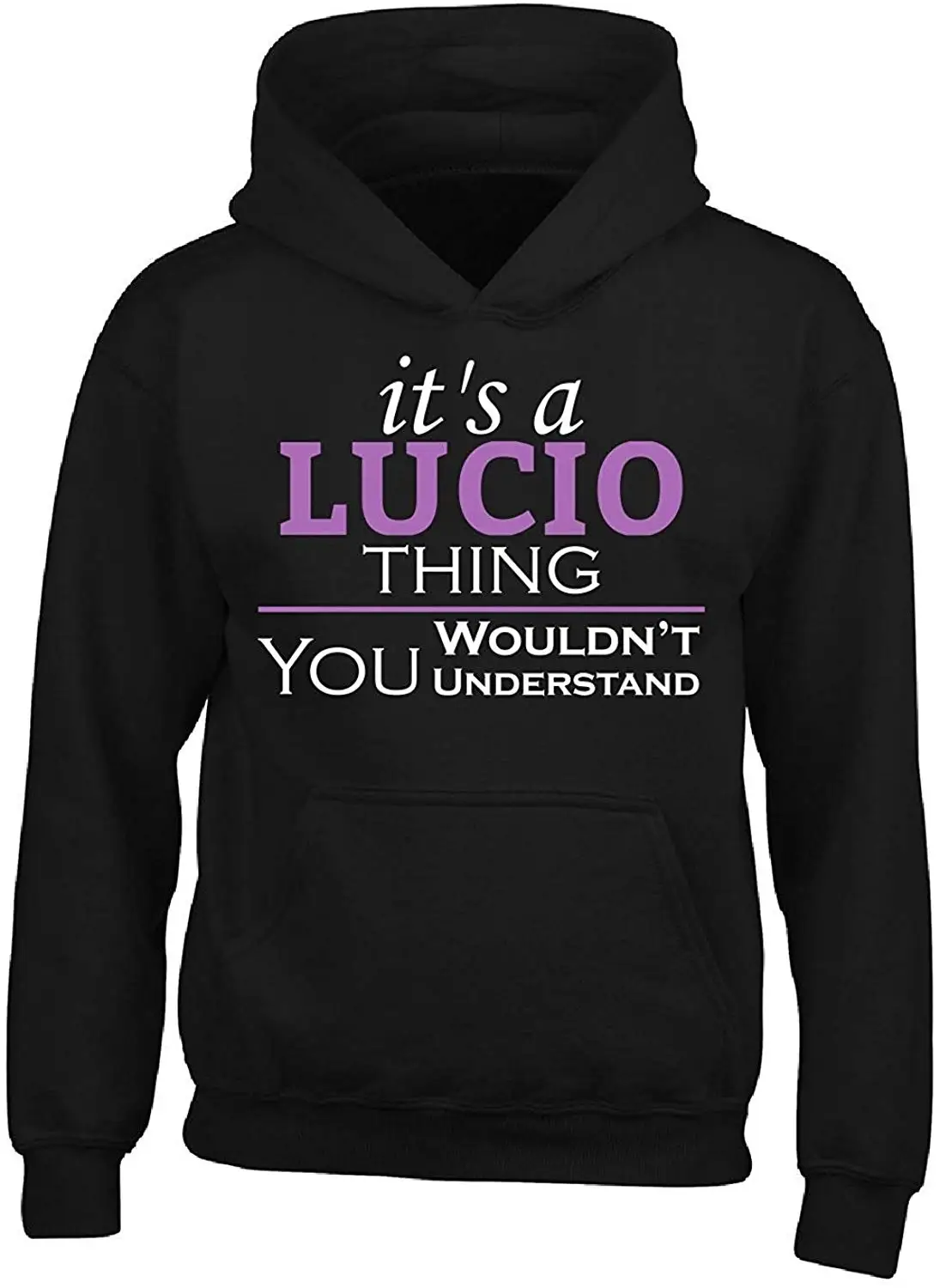 Это Lucio вещь которую вы не понимаете-мужская толстовка в стиле панк |