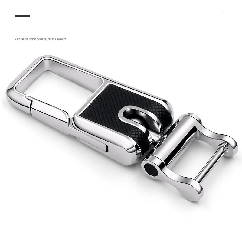 Only keychain Кожаная ключница в виде ракушки Volkswagen VW Magotan Tiguan MK2 Passat B7 B8 CC Skoda Superb A7 - Название цвета: Only keychain