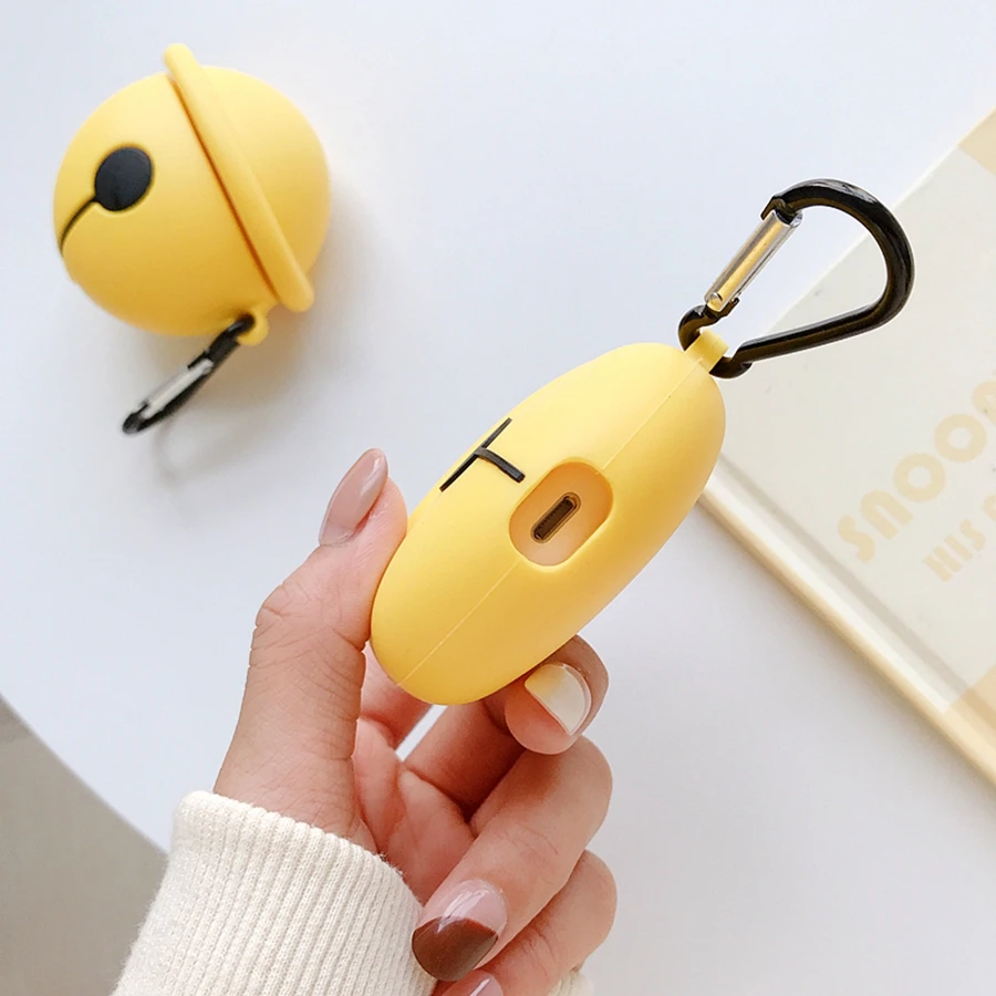 3D чехол для наушников для Airpods Pro 2 чехол силиконовый чехол для наушников Pokonyan bell мультяшный чехол для Apple Air pods 3 2 чехол Брелок