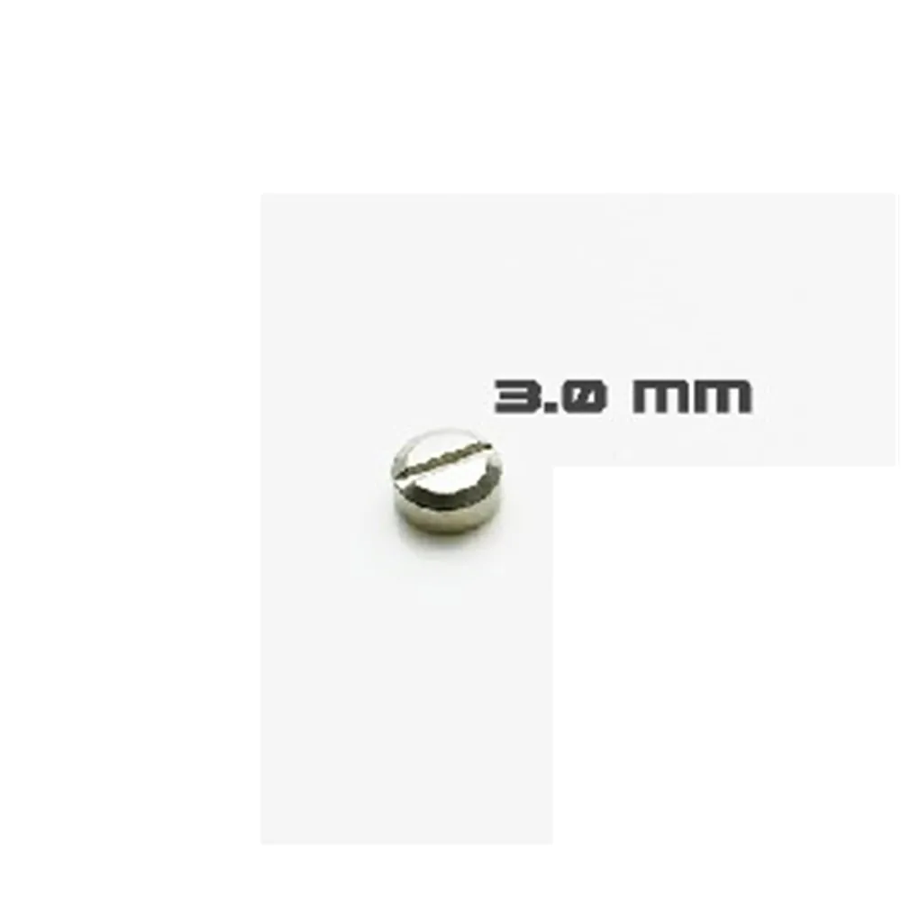 3.0mm 30 шт бронированные винты модели добавки Φ1. 1 мм 1,5 мм 2 мм 2,5 мм 3 мм части винтов для MG HG Модель для сборки Гандам части - Цвет: 3.0mm