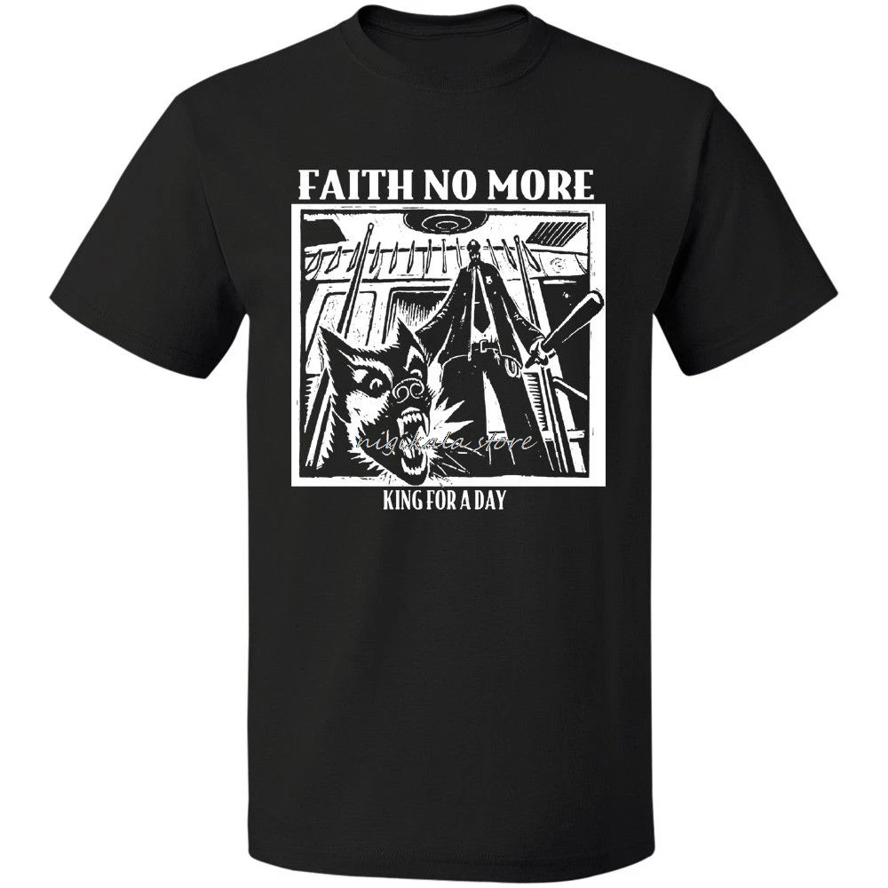FAITH NO MORE KING FOR A DAY MIKE PATTON MR BUNGLE FANTOMAS S-3XL, Прямая поставка, мужская летняя футболка, модные топы