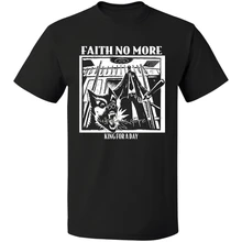 FAITH NO MORE KING FOR A DAY MIKE PATTON MR BUNGLE FANTOMAS S-3XL, Прямая поставка, мужская летняя футболка, модные топы