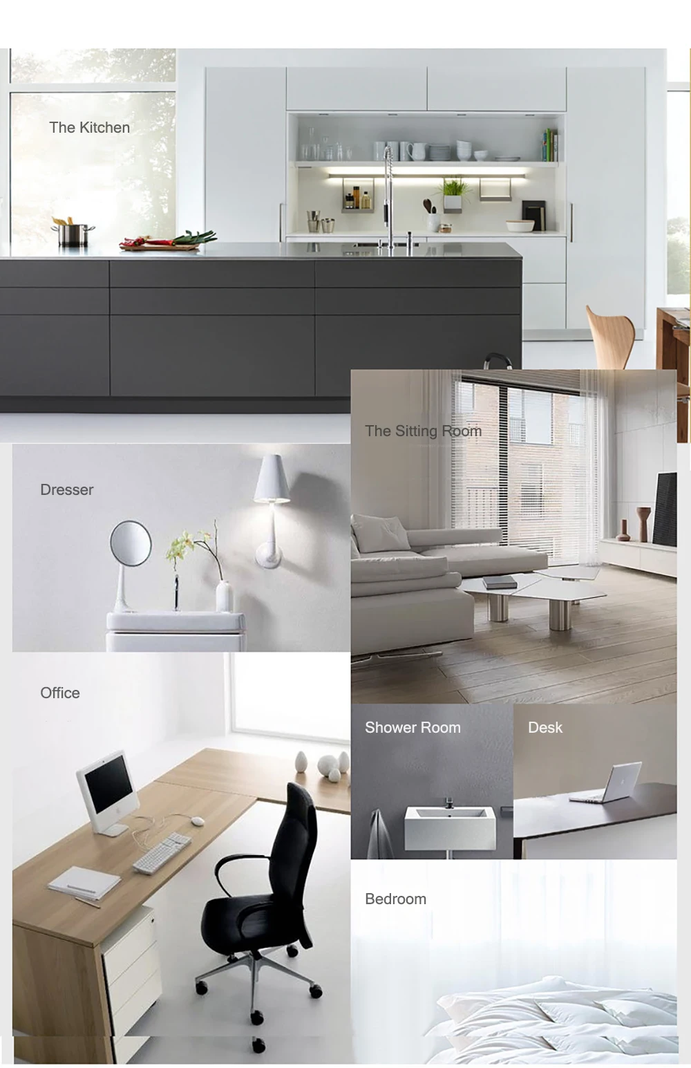 Intelligent Induction Trash Can No Contact for Kitchen Living Room Bathroom