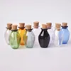 50pcs Glass Bottles Miniature Potion Bottle Mini Cork Glass Vials Wedding DIY Mini Drift Bottle Wishing Bottle Perfume Bottle 4