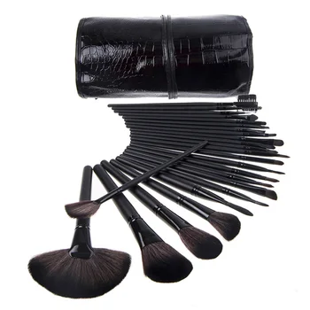 

24pcs Professional Makeup Brushes Set Kit with Bag Foundation Contour Eyebrow Eyeliner Cosmetic Tool New SSwell