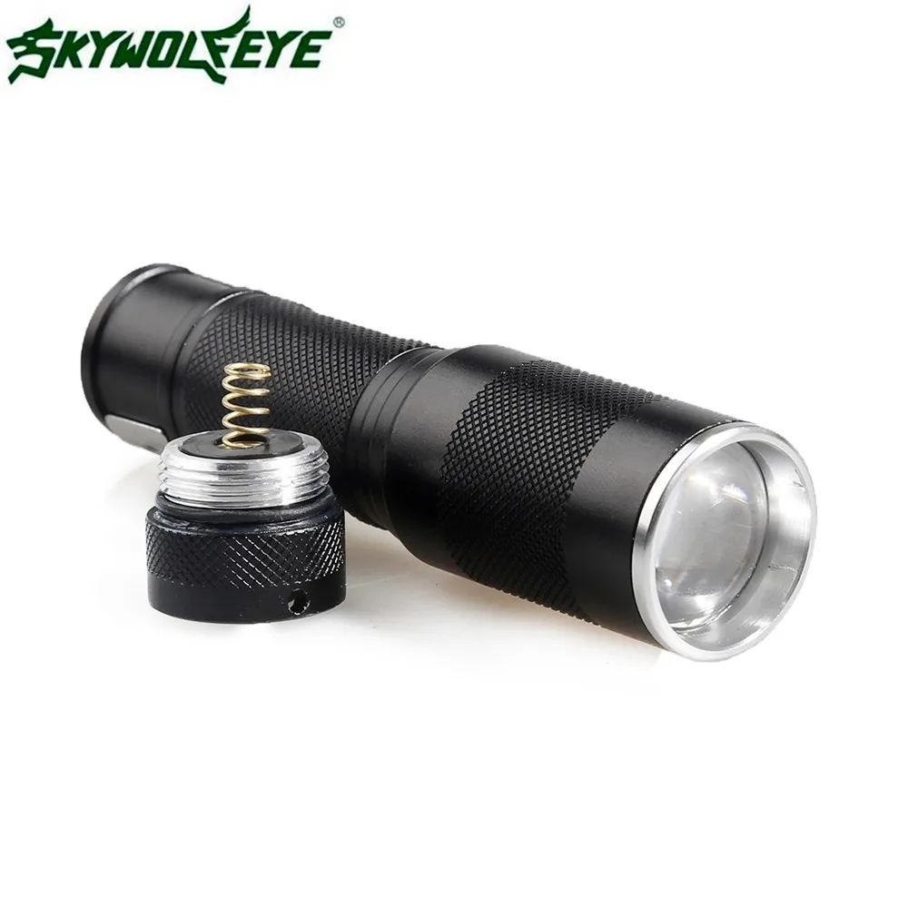 Flash Deal Warm Corner LM High Quali Mini 4000LM Zoomable CREE XM-L Q5 LED Flashlight 3 Mode Torch Super Bright Light Lamp Dropship Z0812 5
