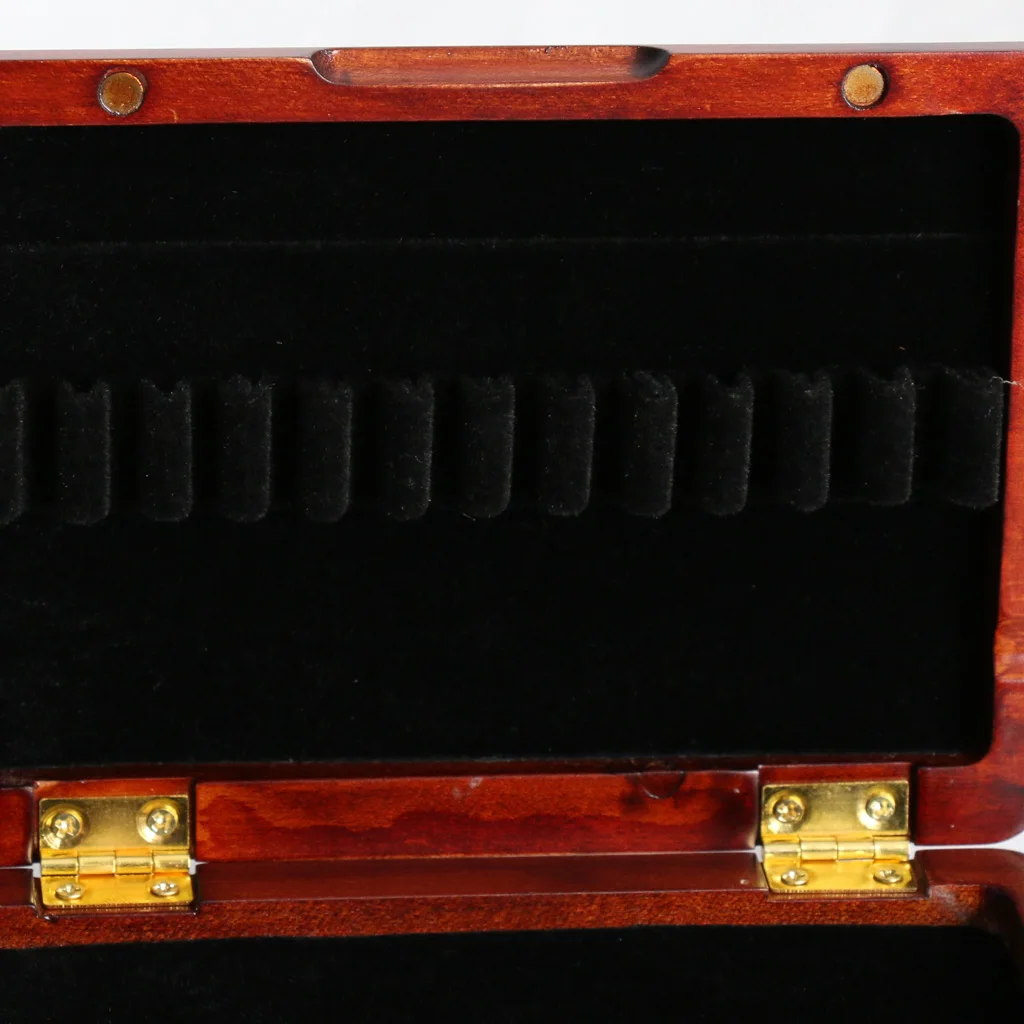 1x oboe Reed Чехол Коробка для 12 Тростников ветер Деревянный духовой инструмент части