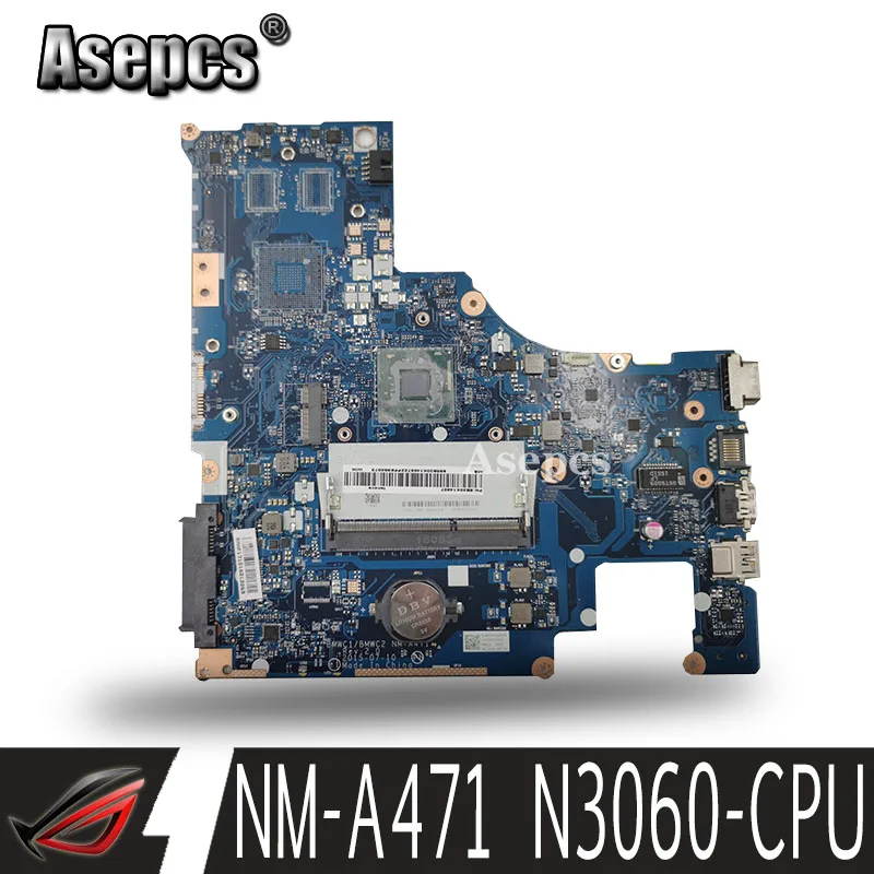 Lenovo BMWC1 / BMWC2 NM-A471 материнская плата для 300-15IBR ноутбук CPU N3060 DDR3 100% тестовая работа |