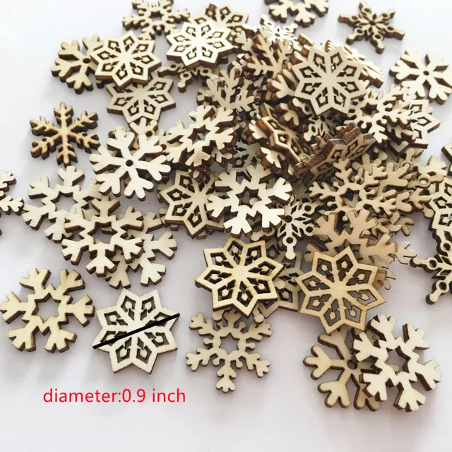 51 Fiocchi Di Neve Decorativi Natale | Ornamenti Albero In Plastica | Con Filo Di Nylon | Per DIY E Festivit&agrave;