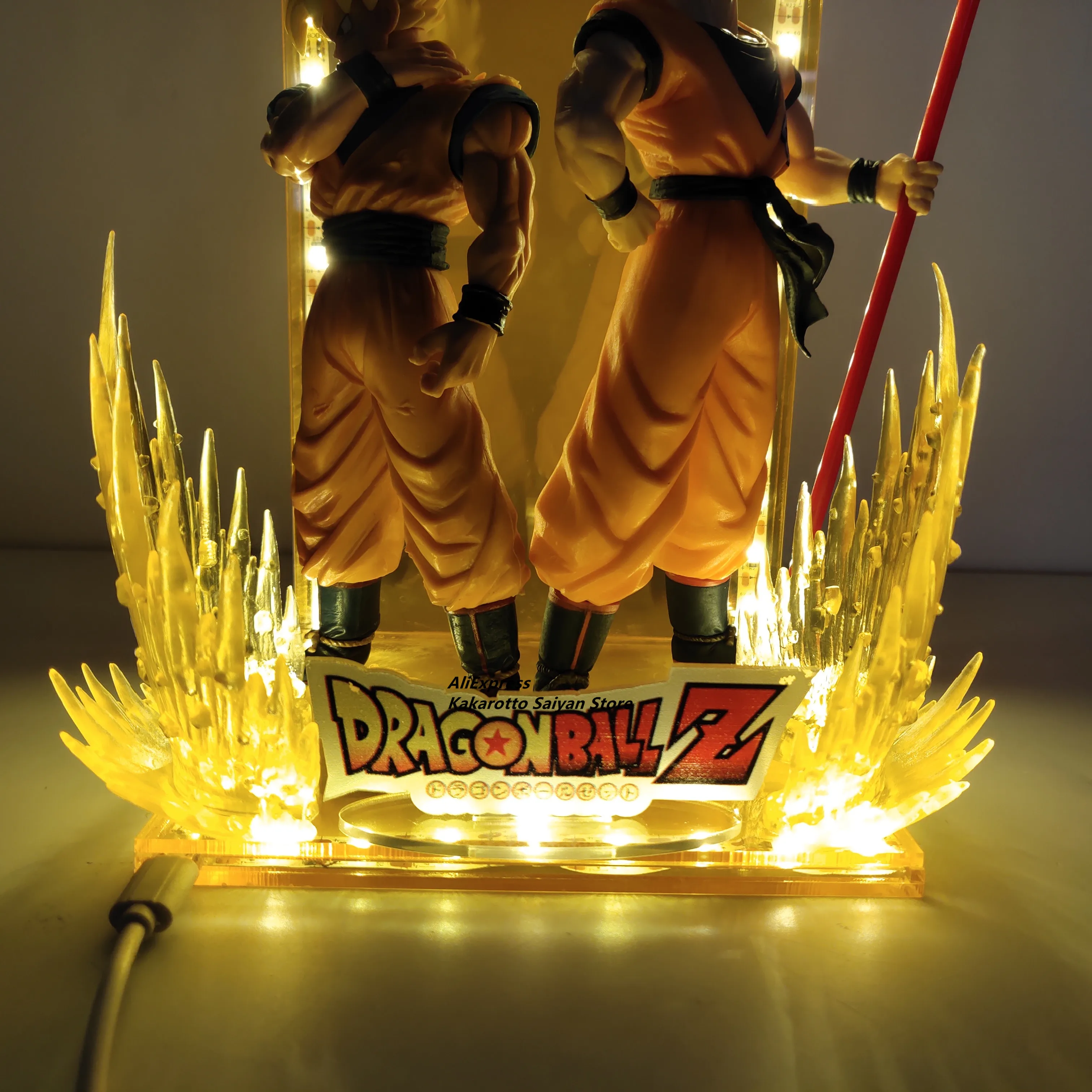 Dragon Ball и Super Goku ультра инстинкт Эволюция светодиодный Фигурки игрушки аниме Dragon Ball Z Сон Гоку Супер сайян, «Жемчуг дракона фигурки из ИГРЫ Dragon Ball DBZ(фигурка