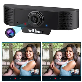 

1080P Webcam Video Calling Computer Camera Web Camera Built-in Microphone for Computer PC Laptop Desktop