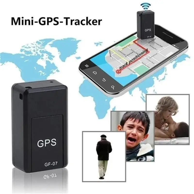 GF07 magnético Mini Car Tracker GPS de seguimiento en tiempo Real dispositivo localizador magnético rastreador GPS en tiempo Real localizador de vehículo