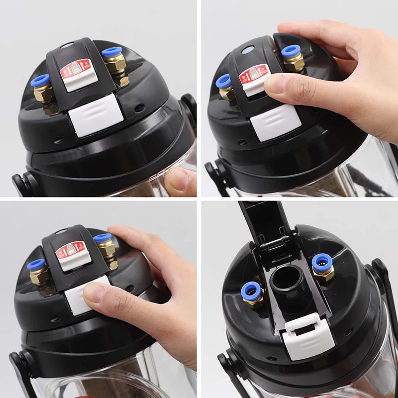 3L Manual Impulse Type Milking Machine Portable Cow Breast Pump DIY Squeezing Cow Goat Milk Household Small Milking Machine