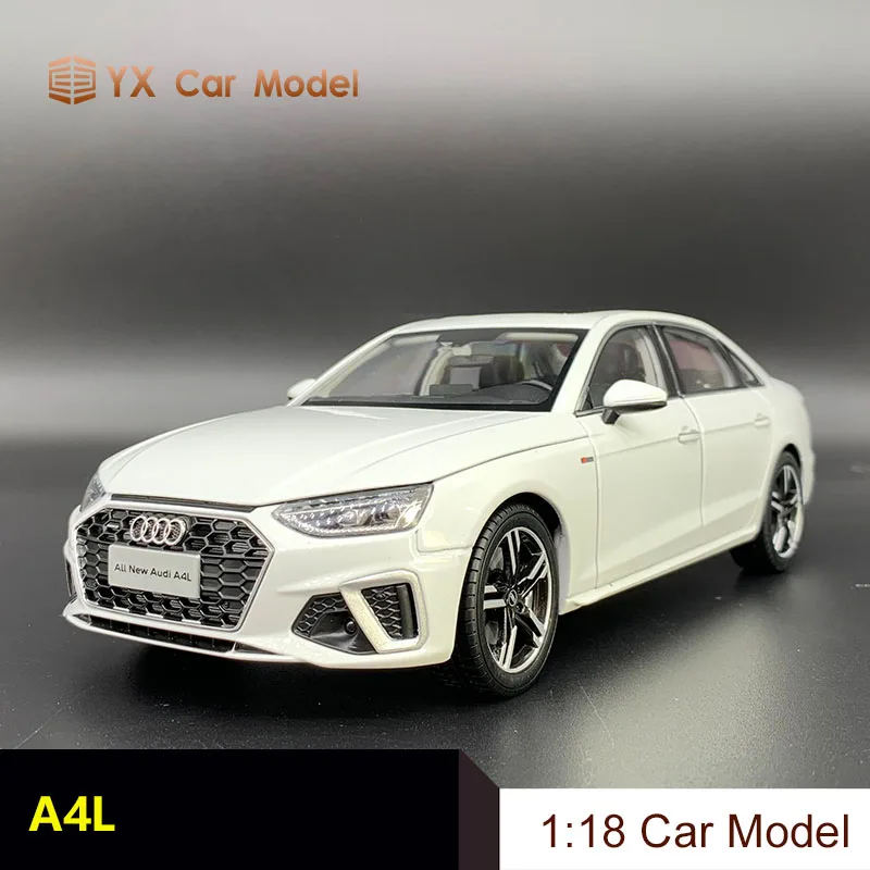 1//18 Scale Audi A4L 2020 Gray Diecast Car Model Toy Collection Gift NIB NEW