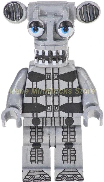 Игра Five Nights at Freddy's Chica Freddy Ryu Bunny Vega Animatronic Dragon Ghast модель строительные блоки игрушки для детей