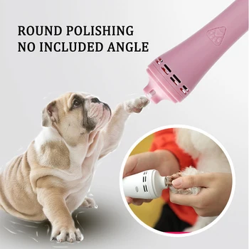 

USB Portable Pets Dog Cats Nail Clippers Automatic Electric Pets Clippers For Dog Cat ABS Pet Puppy Paw Nail Clippers