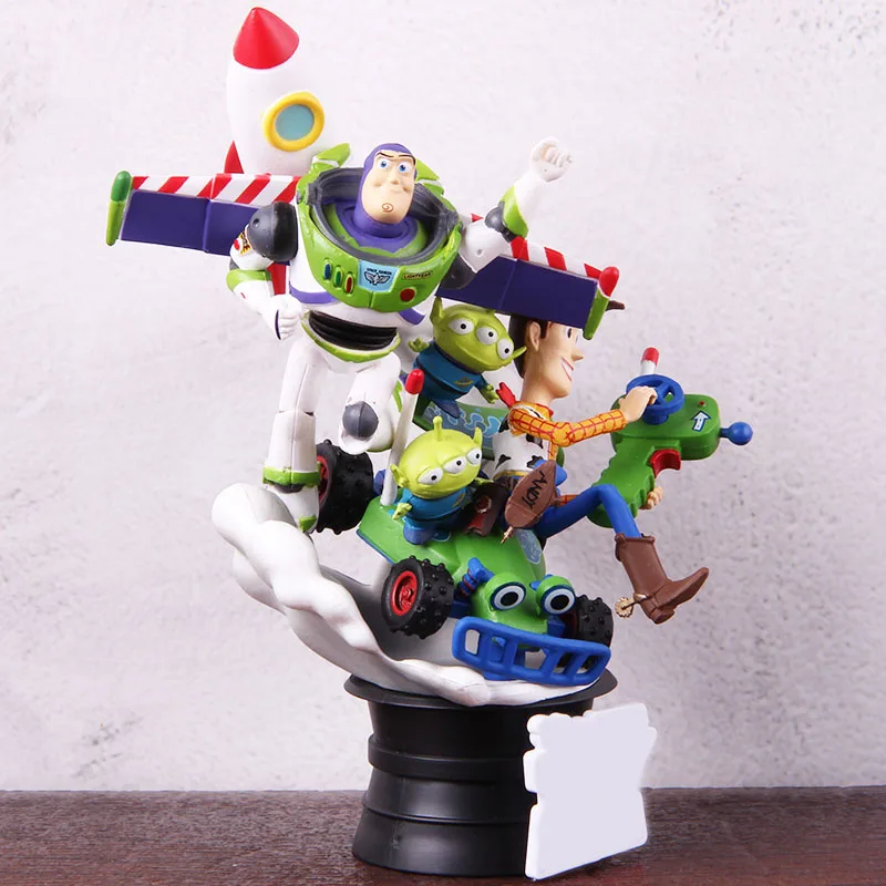 

Woody Buzz Lightyear Alien Figures PVC Action Figure Collectible Model Toy Children Gift Kids