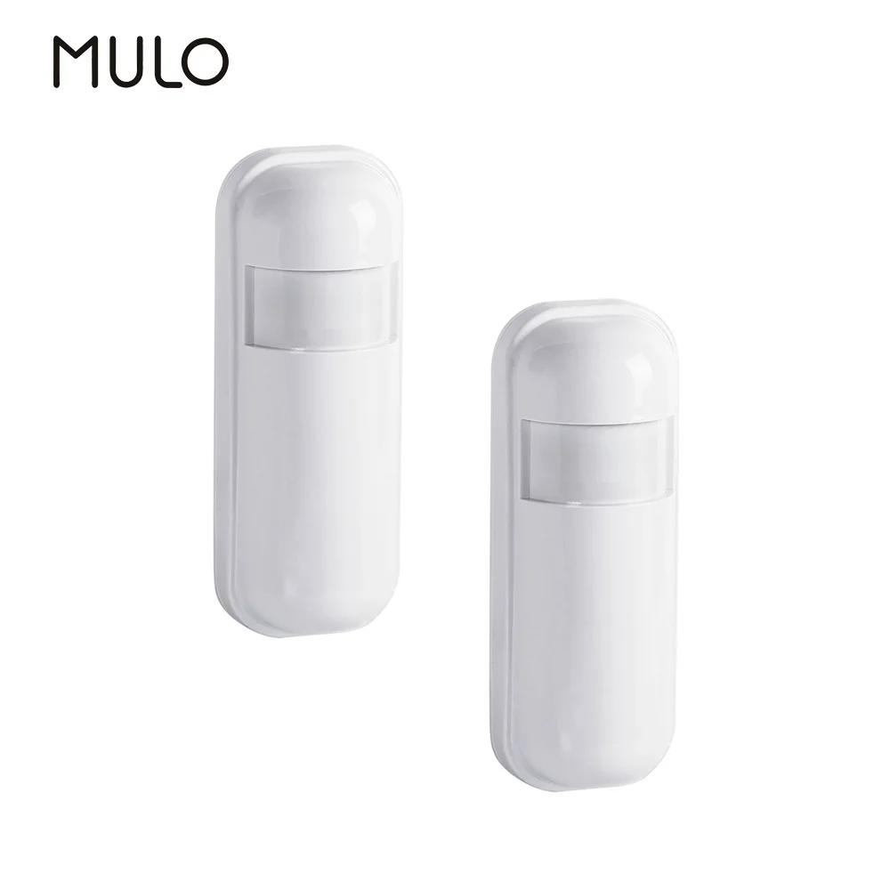 MULO PIR Infrared Motion Sensor Wireless Detector Movement 433MHz for Security Burglar Alarm System wireless keypad alarm system Alarms & Sensors