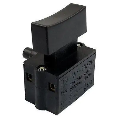 

Electric Power Tool Lock Type AC 220V 10A NO DPST Trigger Switch