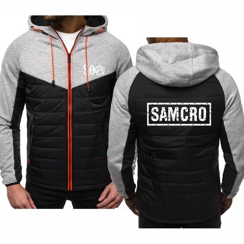 Новые мужские толстовки для SOA Сыны Анархии ребенок мода SAMCRO мужская куртка