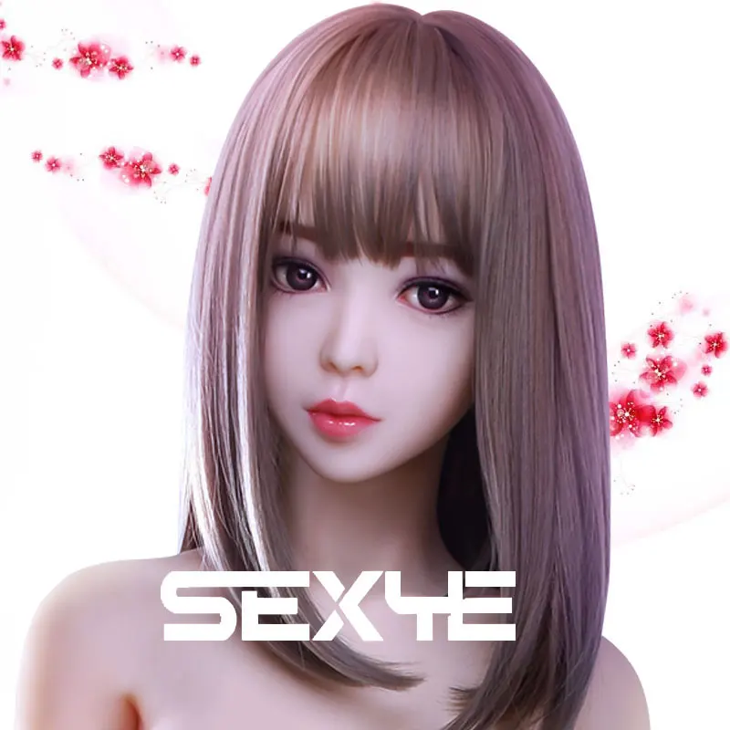 

SEXYE Love Doll Head TPE Silicone Doll Head with Realistic Oral Female Head