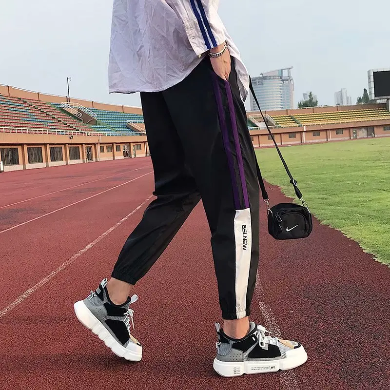 

Casual Pants Men Spring and Summer New Men's Joggers Sweatpants Loose Version of Small Leg Casual Mens Joggers Pants