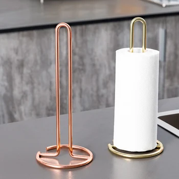 

Portable Paper Towel Holder Nordic style Restaurant Paper Storage Rack for Kitchen Household TB Sale
