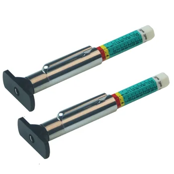 

2Pcs Tire Tread Depth Gauge 0-25mm Fine Durable Portable Caliper Ruler Tyre Tester