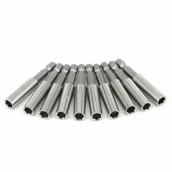 

10pcs/Set Socket Drill Bit Holders Hex Shank Magnetic Extension For Screwdriver Multi Tools Ferramenta