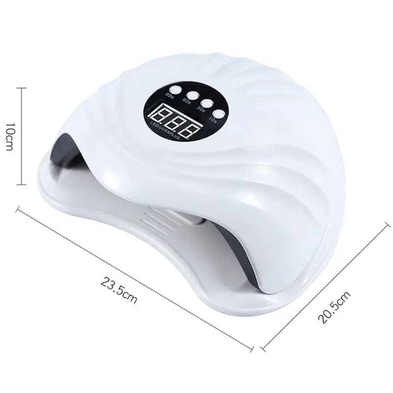 Sun5x Plus Uv Nail Phototherapy Machine Lamp Light 108w 36 LEDs Painless Therapy Gel Polish Dryer with Timer Manicure Tool M7DB