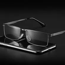 Оправа для оптических очков ободковая металлическая оправа очки с оправой из сплава оправа с медицинские очки по рецепту очки 5012