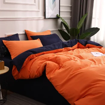 

Home Textile Set Soft Comfortable 4Pcs Set Nordic Super Dorm Single Quilt Cover Bed Sheet Pillowcase Student Bedding