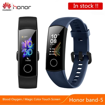 

Huawei Honor Band 5 Smart Bracelet band 4 0.95inch Tracker Smart OLED Swimming Waterproof Bluetooth Fitness Tracker Touch Screen