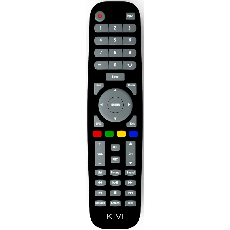 Телевизор LED Kivi 40" 40FB50BR серый/FULL HD/60Hz/DVB-T/DVB-T2/DVB-C/USB(RUS