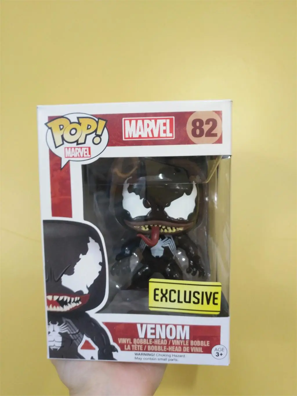 Funko Pop Amine Marvel анти яд Carnage Venompool фигурка качающаяся голова Коллекционная модель игрушки - Цвет: Venom with box