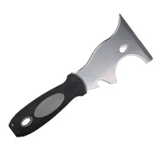 Нержавеющая сталь краска скребок для шпаклевки 7в1 инструмент краска консервный нож обои скребок