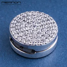 Reflexions Стиль Коллекция ослепительный элегантный зажим талисманы 925 пробы серебро fit Шарм бисера браслеты DIY Memnon ювелирные изделия